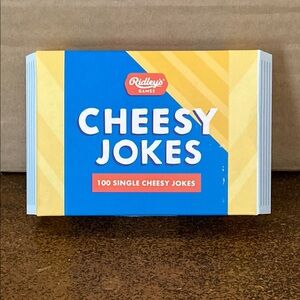 Cheesy Jokes Ridley's Games Card Set 100 Jokes